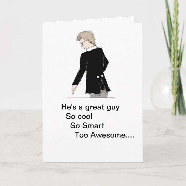 Convite Bride's Man (Frente)