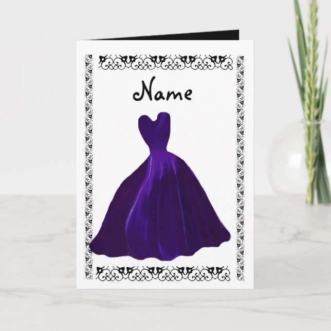 Convite BRIDESMAID - Palhaça de Folha de Raposa (Frente)