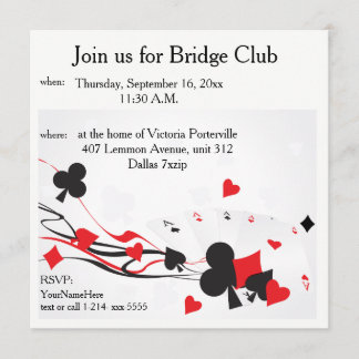 Convite Bridge Club