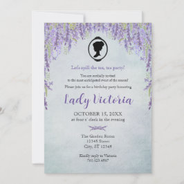 Convite Bridgerton Inspired Spill The Tea Birthday 