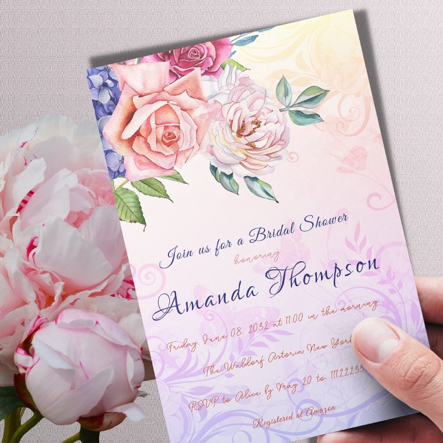 Convite Bridgerton Theme Chá de panela Tea Party Brunch (Criador carregado)