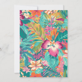 Convite Bright Tropical Botânica