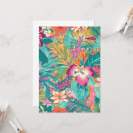 Convite Bright Tropical Botânica