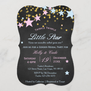 Convite Brilha O Que Você É Revela De Gênero