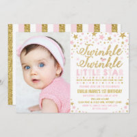 Brilhante Brilhante Pequeno primeiro aniversario d