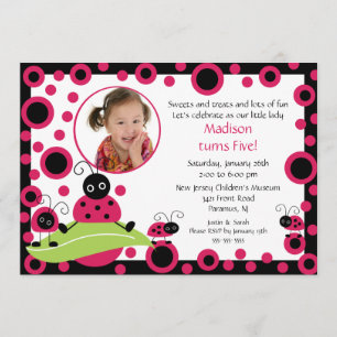 Convite brilhante & corajoso do aniversário da