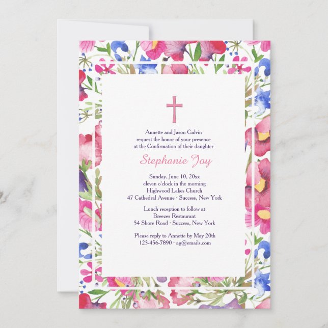 Convite Brilhante E Bonito (Frente)