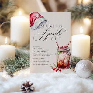 Convite Brilhante para Espíritos de fazer   Festa 