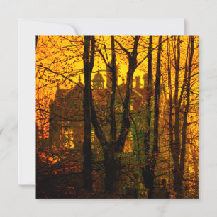 Convite Brilho de Outubro de John Atkinson Grimshaw