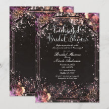 Brilho Escuro Brilho Glam Luz Chuva de Bridal