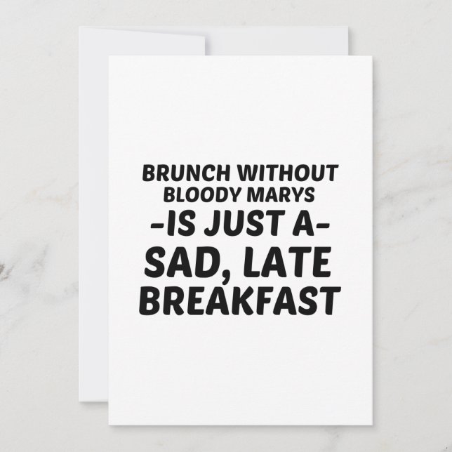 CONVITE BRILHO SEM SANGUE MARYS TRISTE O CAFÉ DA MANHÃ TAR (Frente)