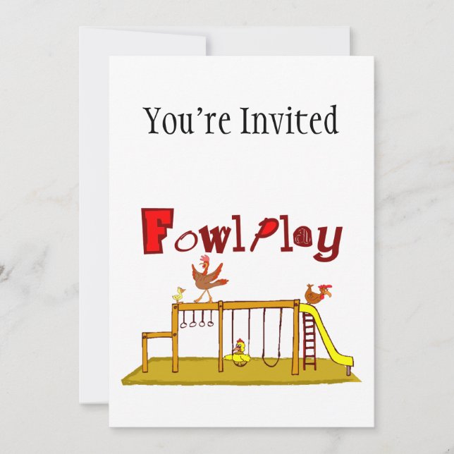 Convite Brincadeira (Frente)