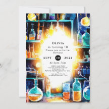 Brincadeira Cientista de Química Aniversário