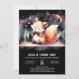 Convite Brincadeira Digital Fox Aniversário
