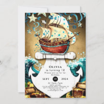 Brincadeira - Tesouro de Aquarela Pirata