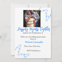 brinde a 50 anos de aniversário foto de folha azul