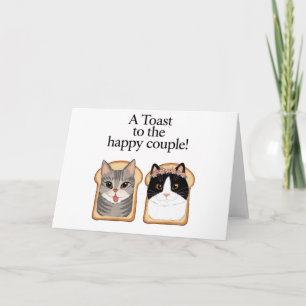 Convite Brinde Ao Feliz Casal Engraçado Engajamento De Cas