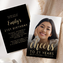 Brinde de Foto Personalizada para Festa de 21º Ani