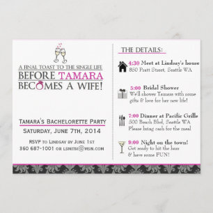 Convite Brinde final