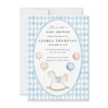 Brinquedos bebês | Chá de fraldas Vintage