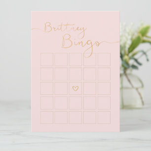 Convite Brittney Bingo