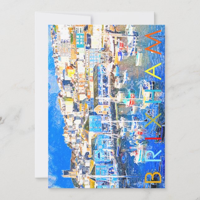 Convite Brixham (Frente)