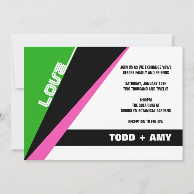 Convite Brooklyn:  Limão Berry (Frente)