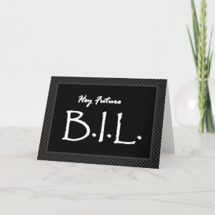 Convite Brother in Law Groomsman Invitation Customizable