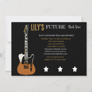 Convite Brown para Chá de fraldas Futuro