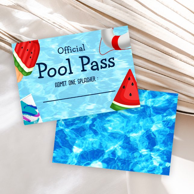 Convite Bruh You In Birthday Piscina Party Enclosure Card (Bruh You In Birthday Pool Party Enclosure Card)