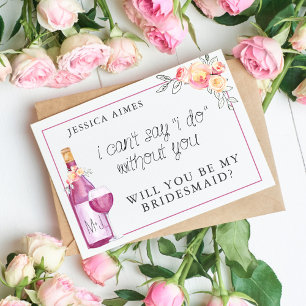 Convite Brunch & Bubbly Brunch Bridal para Damas de Honra 