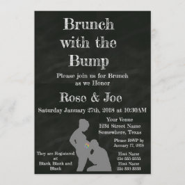 Convite Brunch com o quadro