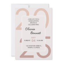 Brunch De Graduação Do Breakfast Elegante Para Ela