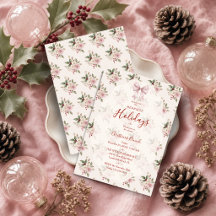 Brunch de Natal Romântico Coquette Florais TMF26