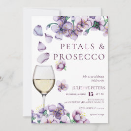 Convite Brunch de Noiva | Pastel Floral