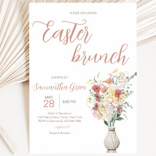 Convite Brunch de Páscoa