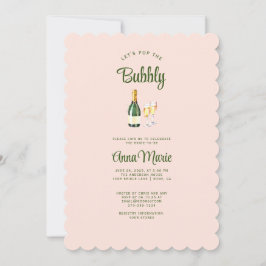 Convite Brunch Divertido e Feminino + Chá de panela Borrac