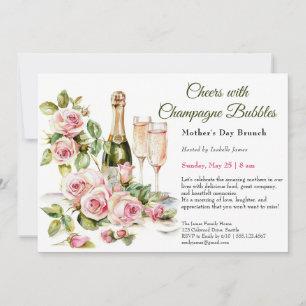 Convite Brunch do Dia das Mães – Brindes com Bolha de Cham