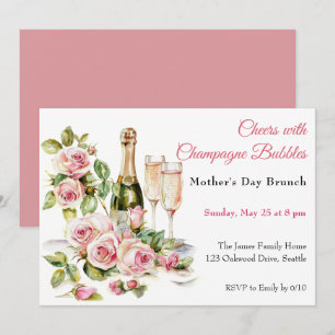 Convite Brunch do Dia das Mães – Brindes com Bolha de Cham
