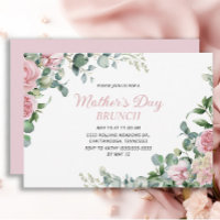 Brunch do Dia das Mães com Floral Rosa