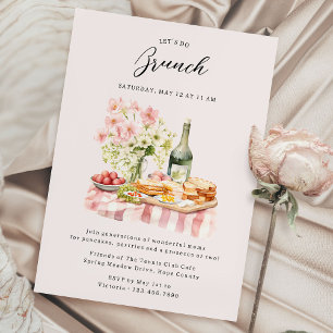 Convite Brunch do Dia das Mães: Pastéis, Panquecas e Prose