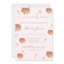 Brunch e Chá de fraldas Girl