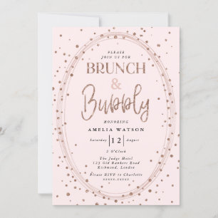 Convite Brunch e Chá de panela