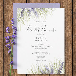 Convite Brunch Rustic Lavanda & Sage Bridal