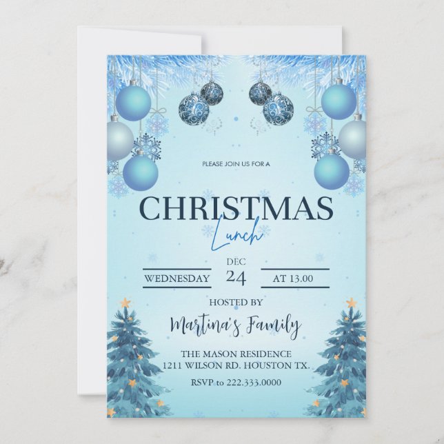 Convite Brunt de Natal (Frente)