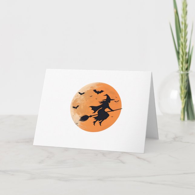 Convite Bruxa da Meia-Noite no Céu (Frente)