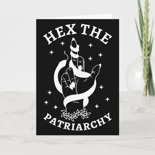 Convite Bruxa Feminista - Hex O Patriarcado III (Frente)