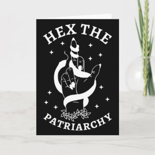 Convite Bruxa Feminista - Hex O Patriarcado III