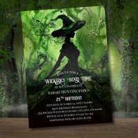 Bruxa Muito Bem Pintada de Qualquer Idade Festa de