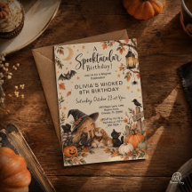Bruxa Pequenina Aniversário Halloween Aquarela